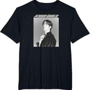 ATEEZ Exclusive Yunho T Shirt Kpop Concert Graphic Fan Gift Retro Vintage Music